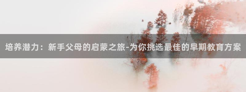 威九国际app网站官网：培养潜力：新手父母的启蒙之旅-为你挑选最佳的早期教育方案