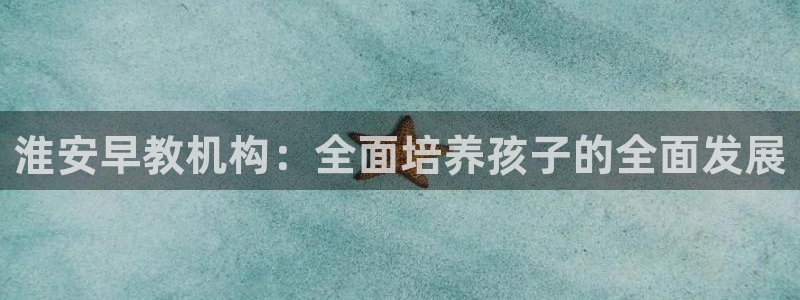 威九国际官方网站:淮安早教机构:全面培养孩子的全面发展