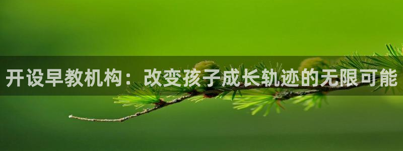 威九国际女主角：开设早教机构：改变孩子成长轨迹的无限可能