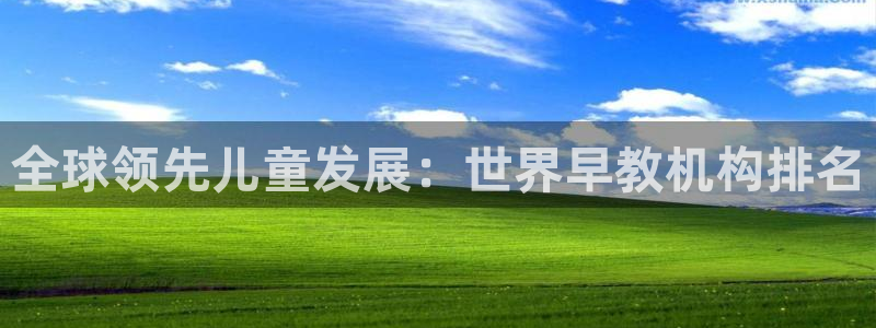 威九国际官网登录入口网站：全球领先儿童发展：世界早教机构排名