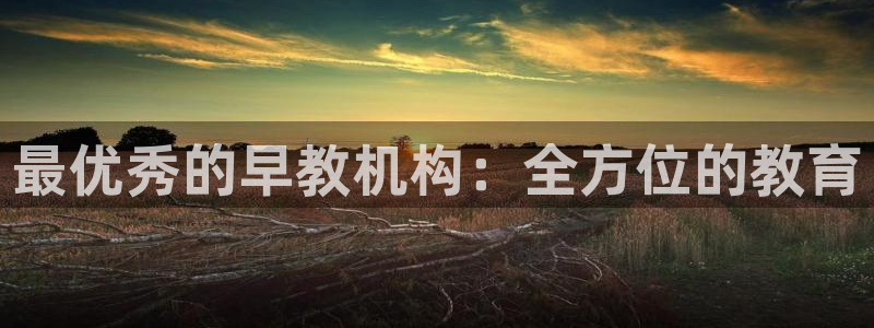 威九国际里的长头发帅哥名字：最优秀的早教机构：全方位的教育