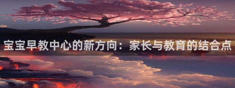 威九国际66m免费版:宝宝早教中心的新方向:家长与教育的结合点