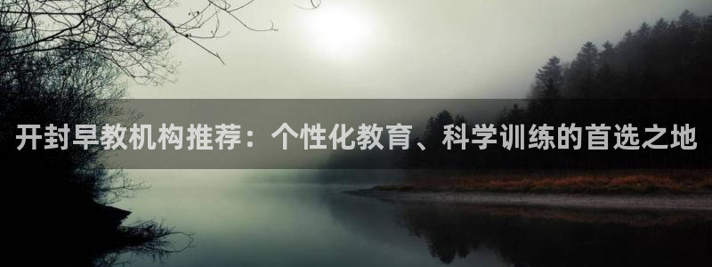 威九国际FF：开封早教机构推荐：个性化教育、科学训练的首选之地