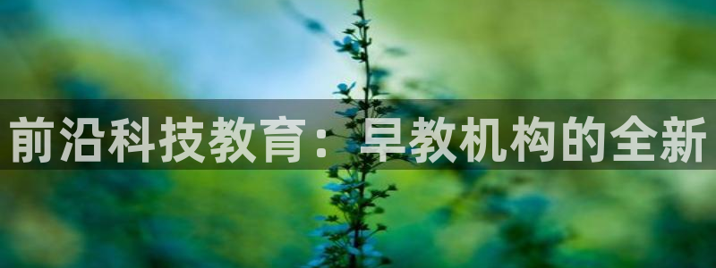 威九国际网站：前沿科技教育：早教机构的全新